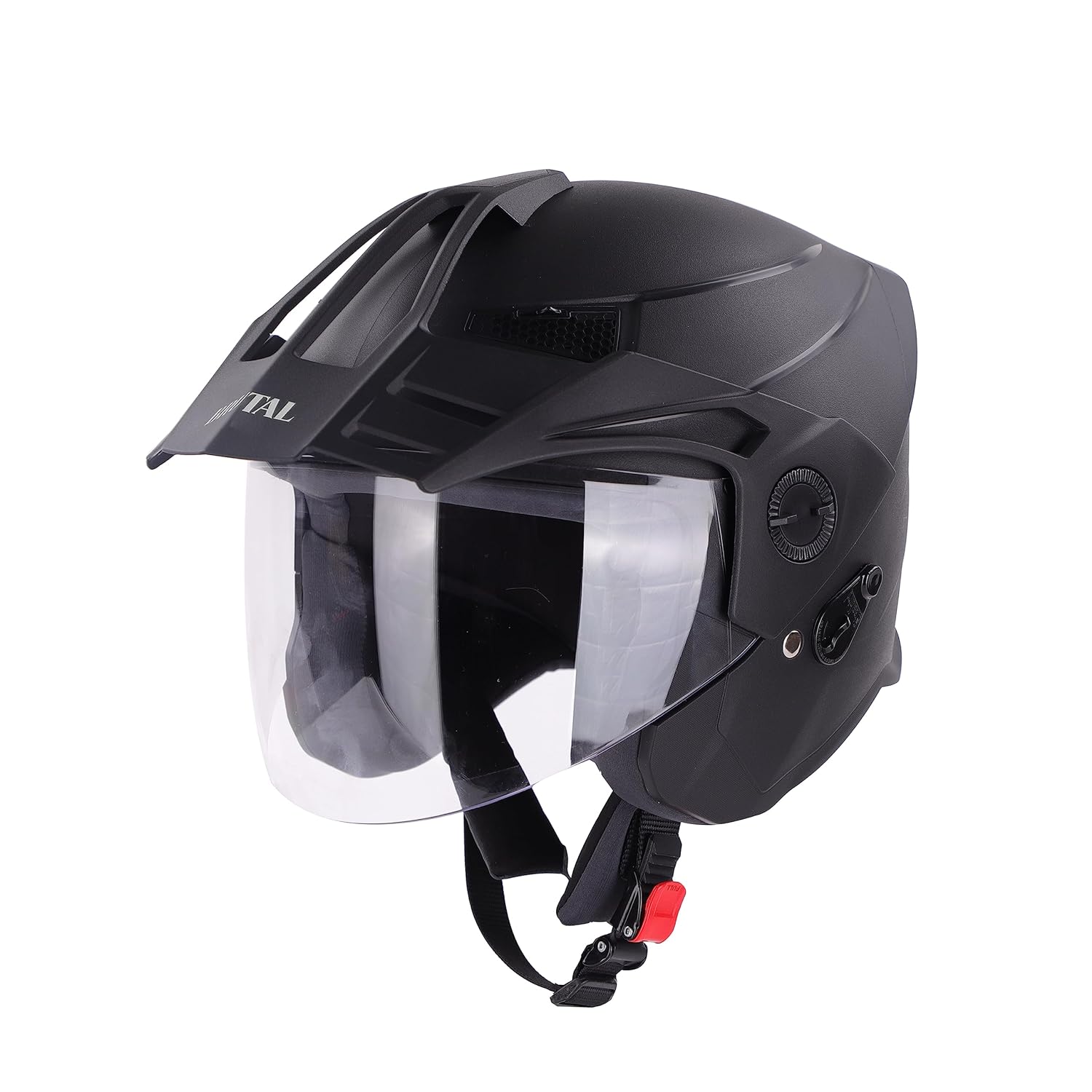 Steelbird SBH-23 Brutal ISI Certified Open Face Helmet in amazon | Localmonk