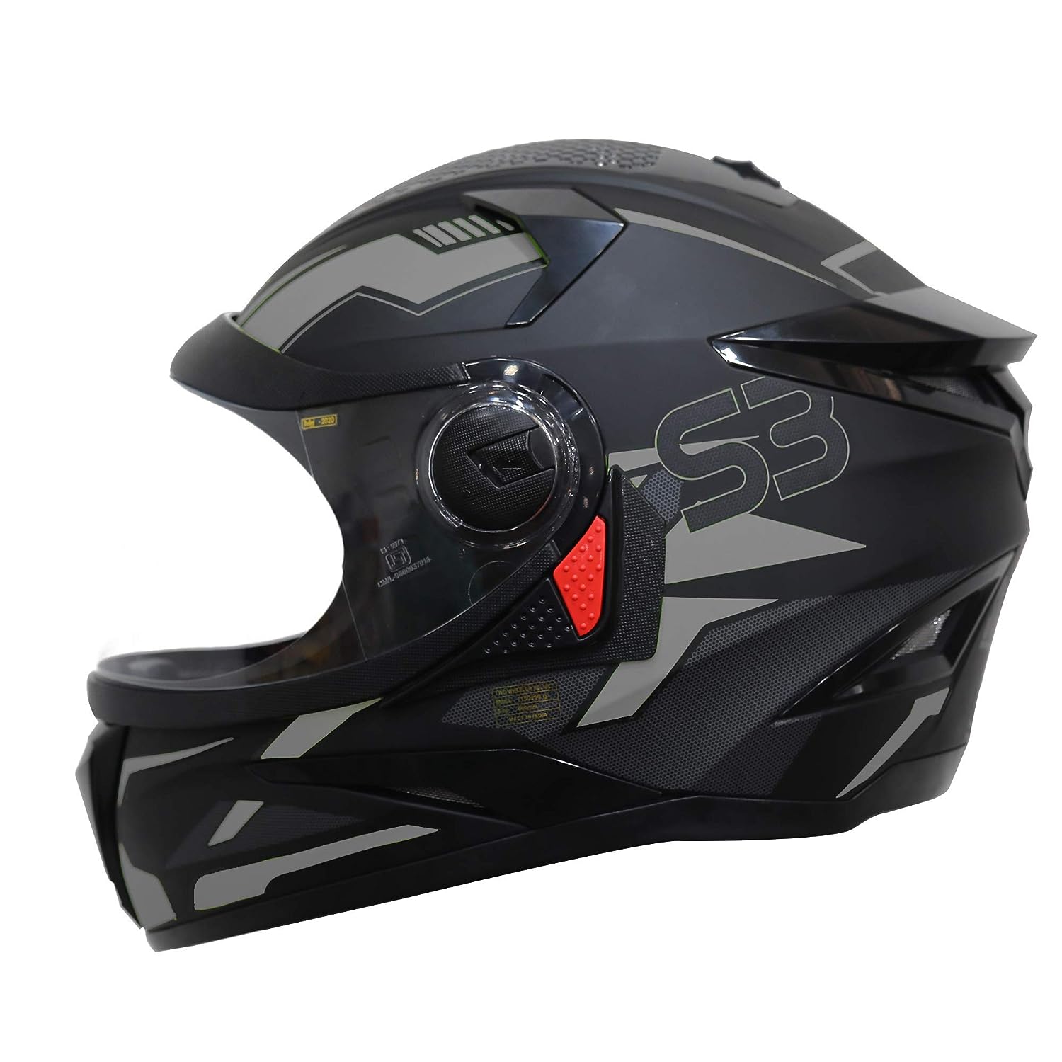 Steelbird SBH-17 Terminator Full Face Graphic Helmet Amazon | Localmonk