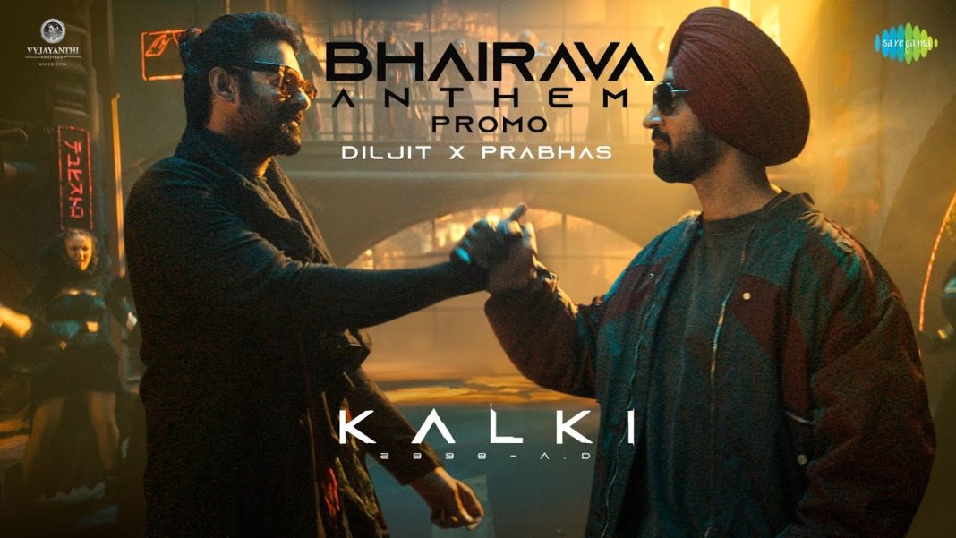 Bhairava Anthem - Diljit Dosanjh with prabhas in Kalki 2898 AD | local monk