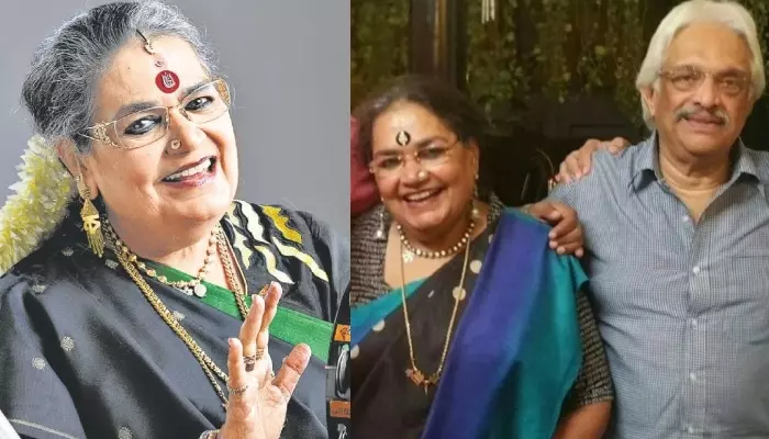 Usha Uthup with husband Jani Chacko Uthup | Local Monk