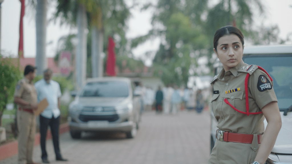 Trisha as a Cop in Brinda web series | Local Monk