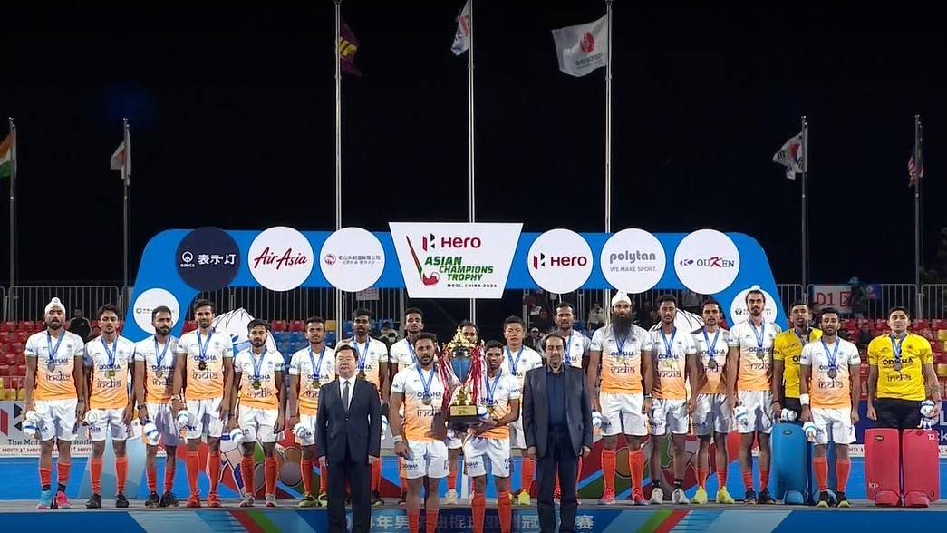 India aganist China in Hockey final Asian Champions Trophy | Local Monk