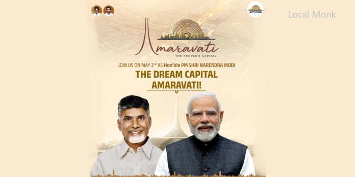 Prime Minister Modi to Inaugurate Major Development Projects in Amaravati | Local Monk